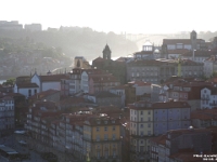 59105CrLe - Walking to the Douro River and across the Dom Luis I Bridge with Julia - Porto, Portugal   Each New Day A Miracle  [  Understanding the Bible   |   Poetry   |   Story  ]- by Pete Rhebergen